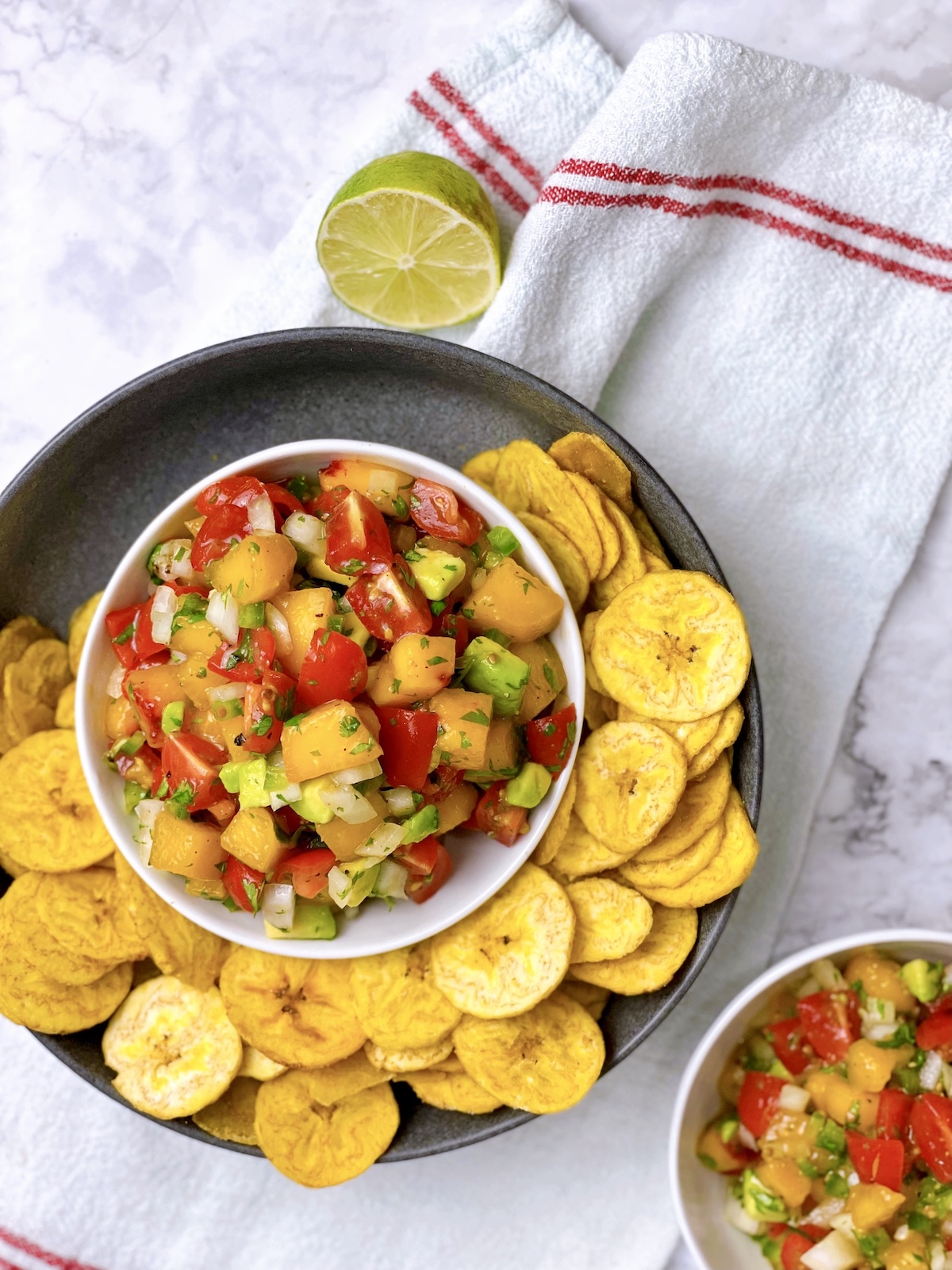 peach avocado salsa