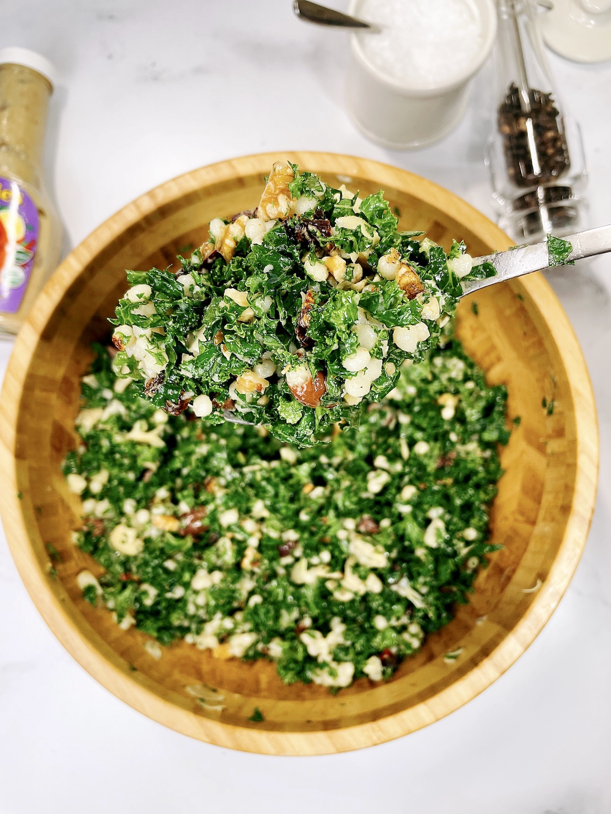 kitchen sink kale salad