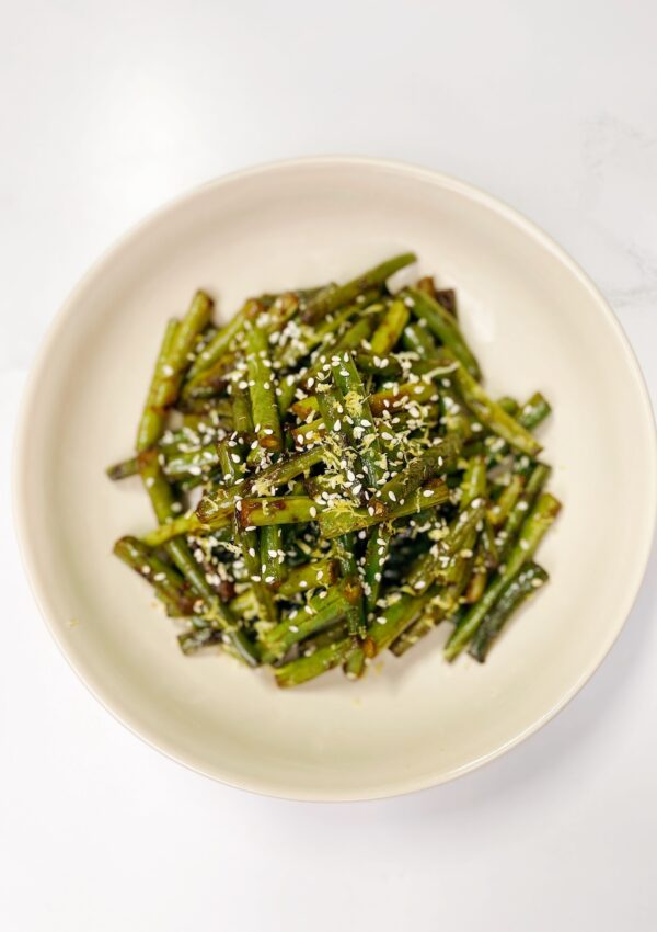 Blistered Sesame Green Beans