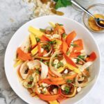 Shaved Rainbow Carrot Salad with Spicy Honey