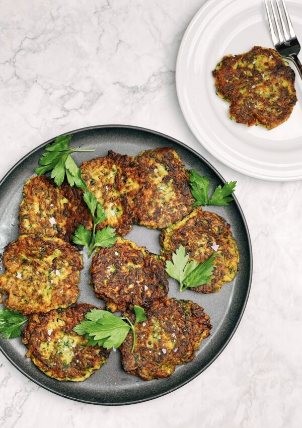 Ejjeh Lebanese Zucchini Fritters