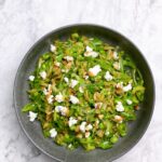 Sugar Snap Pea & Celery Salad with Dijon Ponzu Dressing