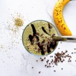 Healthy Banana Chocolate Wellness “Shake”