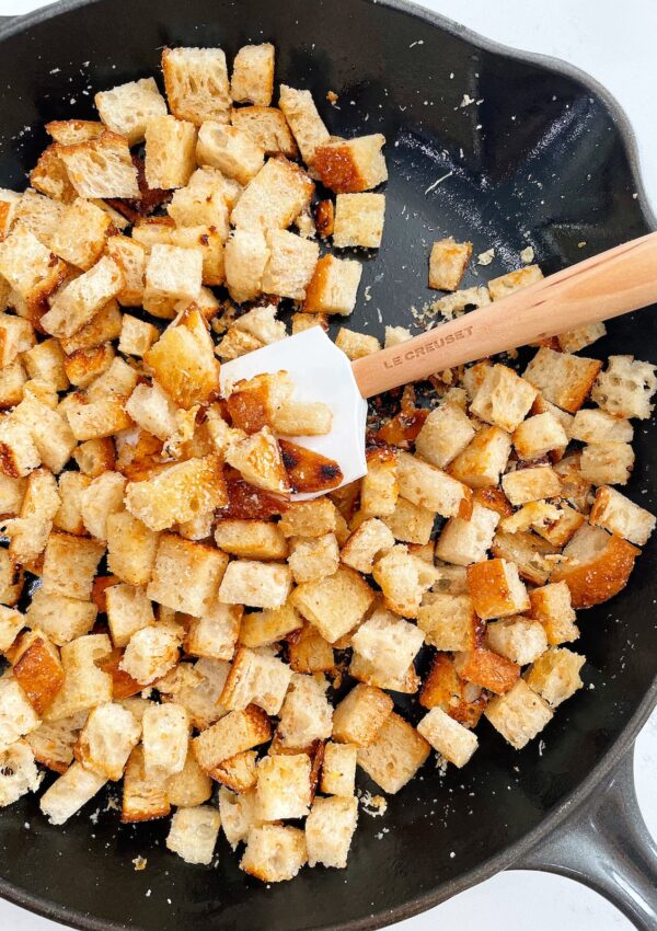 Garlic Parmesan Croutons