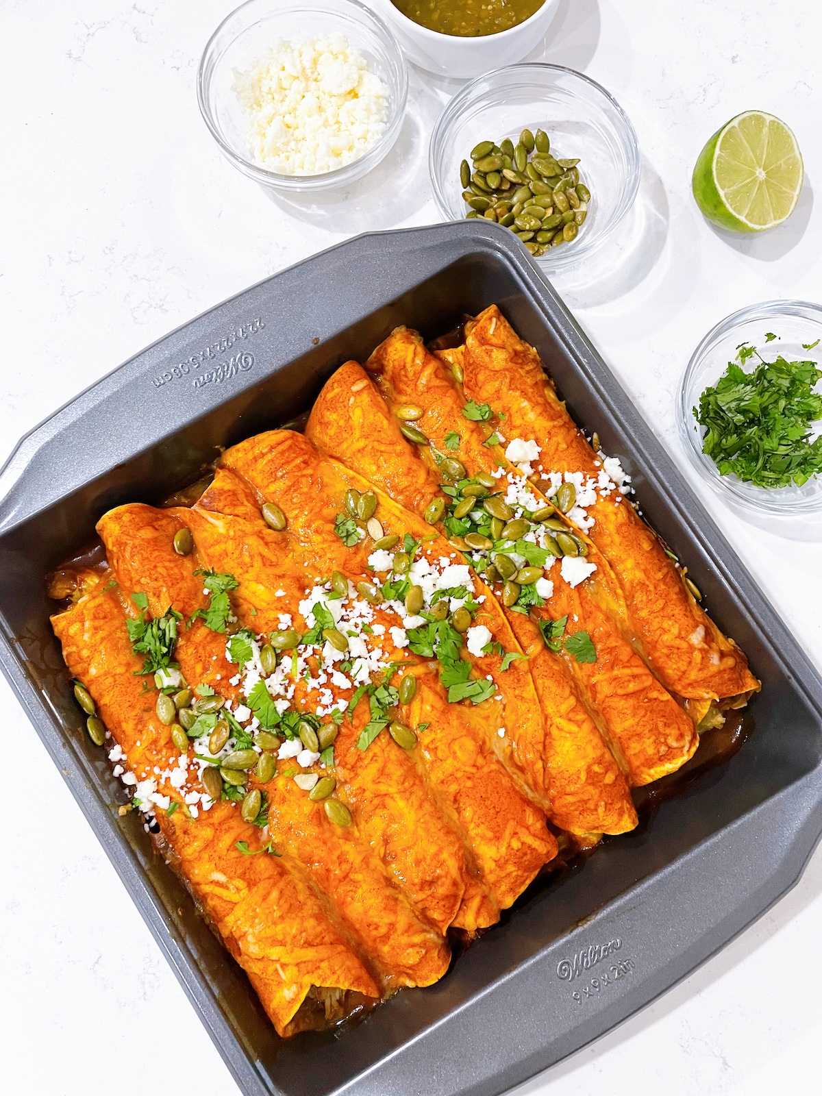 JCC weeknight enchiladas