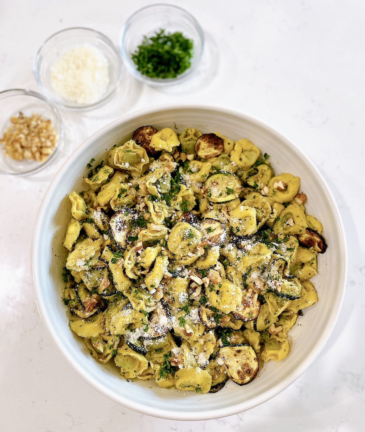 tortellini with zucchini