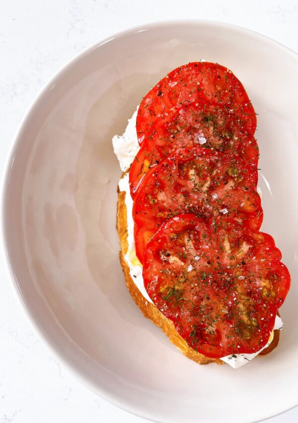 Heirloom Tomato & Burrata Toast