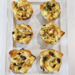 Easy Caramelized Onion and Mushroom Quiche Bites