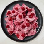 Raspberry Rose Yogurt Bark